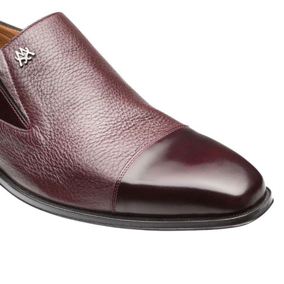 Mezlan Men's Milani Dress Slip-On in Burgundy