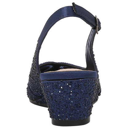 Lady Couture Daniela 2" Wedge Pump in Navy