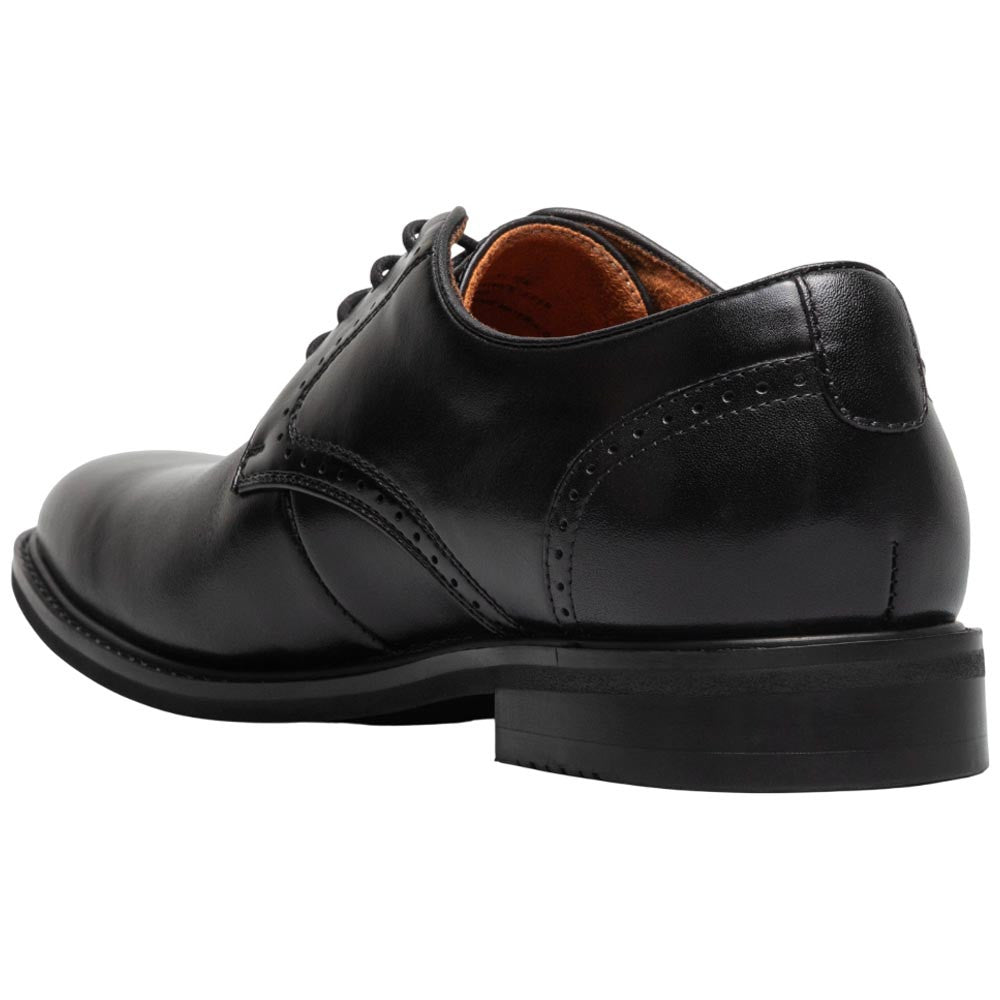 Stacy Adams Benson Black Smooth Leather Plain Toe Oxford for Men