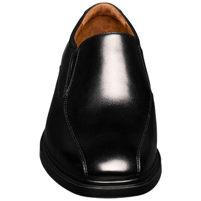 Florsheim Forecast Waterproof Bike Toe Slip-On Black Leather Loafers for Men