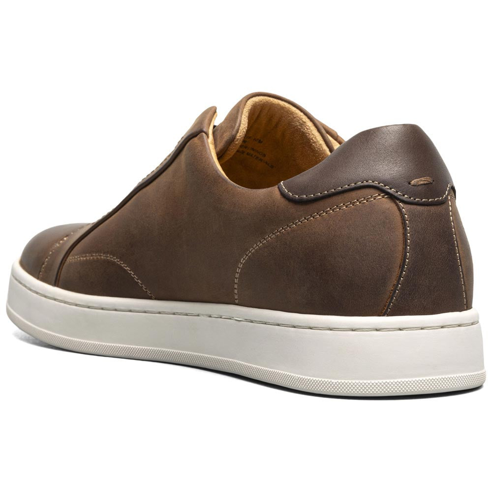 Florsheim Monopoli Brown CH Elastic Lace To Toe Casual Sneaker (USA Men Size)