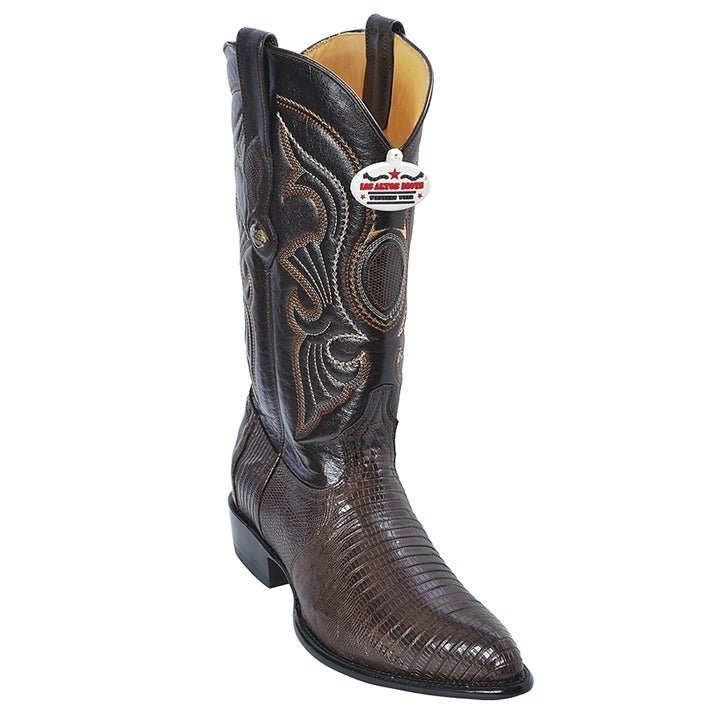 Los Altos Brown J - Toe Genuine Teju Lizard - shoeclassix.com